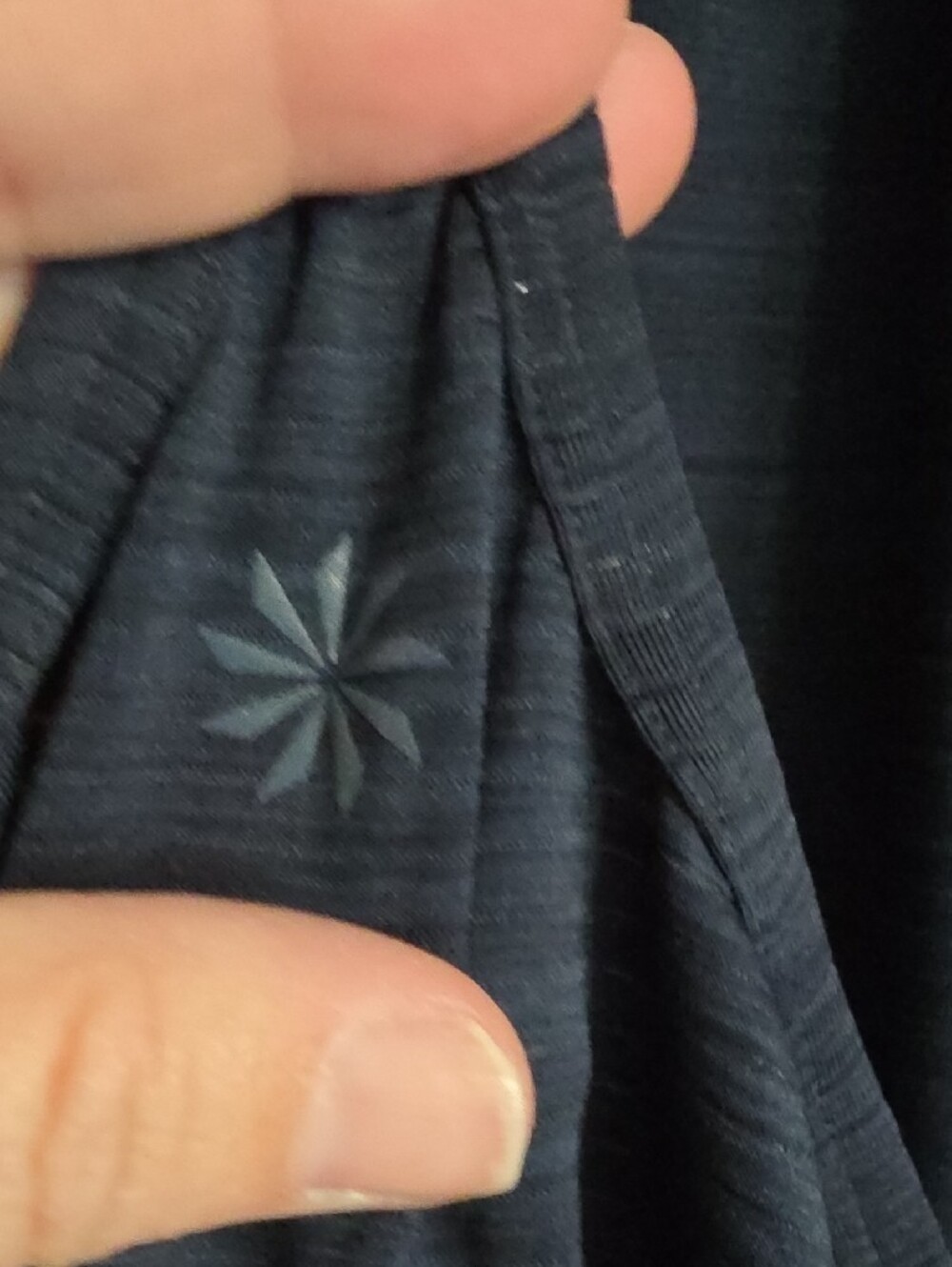 Athleta Deep Navy Racerback Tank - Picture 3 of 4